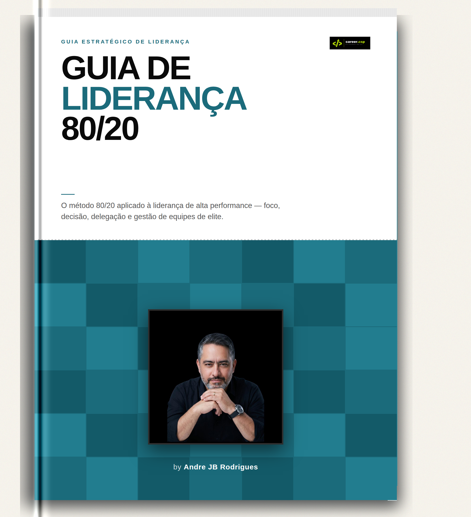 Capa: Guia de Liderança 80/20